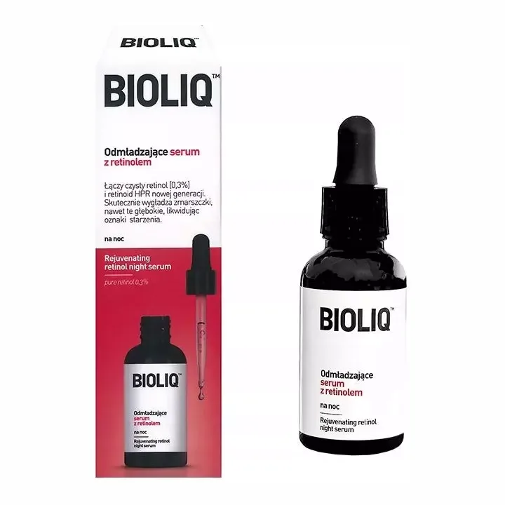 Bioliq PRO Odmładzające Serum z Retinolem 0,3% – Na Noc – 20 ml