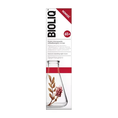 BIOLIQ 65+ Krem Intensywnie Odbudowujący – Na Noc – 50 ml