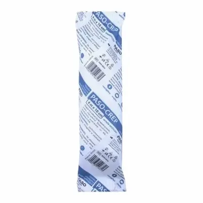 Paso-Crep Opaska Elastyczna Podtrzymująca 4 m x 10 cm – Wyrób Medyczny – 1 sztuka