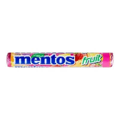 Cukierki Mentos Fruit Owocowe 38g
