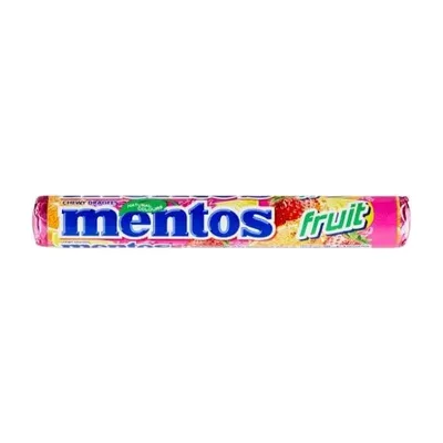 Cukierki Mentos Fruit Owocowe 38g