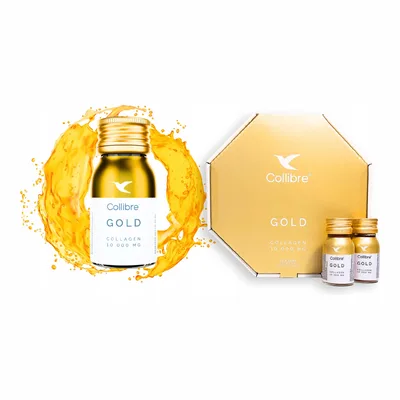 Kolagen 10000mg Collibre Gold Shot Naturalny W Płynie 15x30ml