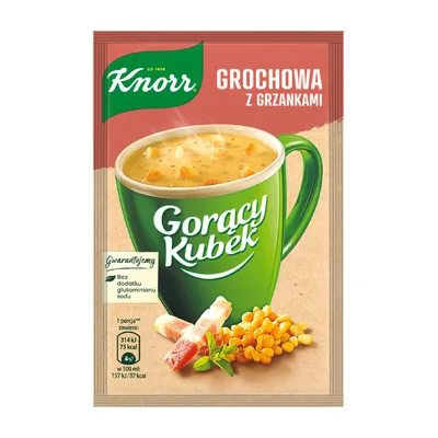 Knorr Gorący Kubek Grochowa Z Grzankami 14g