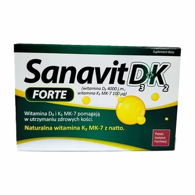 Sanavit D3 + K2 Forte 60 Kapsułek