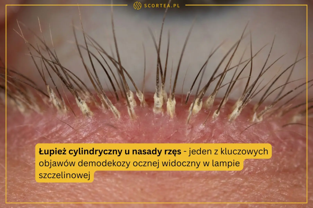 Infografika przedstawiajaca definicje lupiezu cylindrycznego oraz jego wyglad
