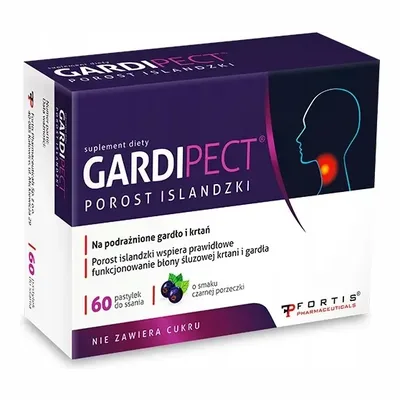 Gardipect Porost Islandzki 60 Pastylek Do Ssania
