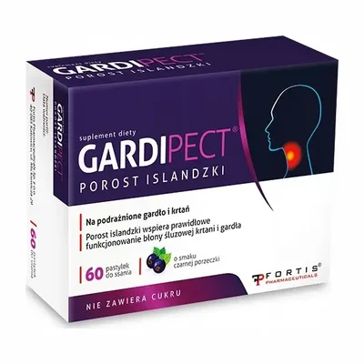 Gardipect Porost Islandzki 60 Pastylek Do Ssania