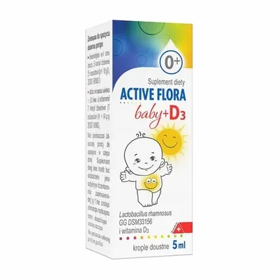 Active Flora Baby D3 Krople 5ml