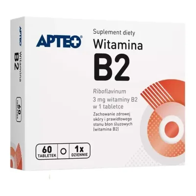 Witamina B2 APTEO 60 Tabletek