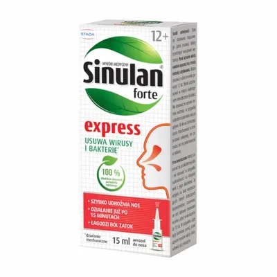 Sinulan Express Forte Spray Do Nosa 15ml