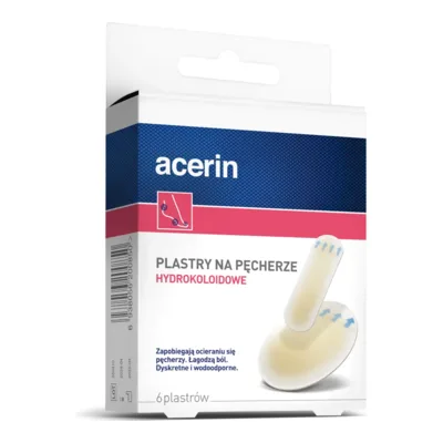 Acerin Plastry Na Pęcherze 6 Sztuk
