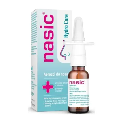 Nasic Hydro Care Aerozol Do Nosa 15 ml