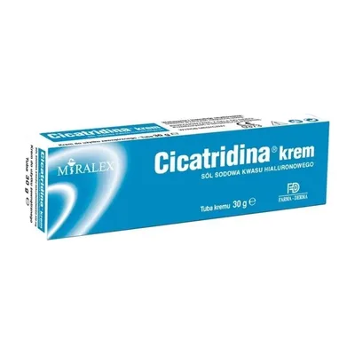 Cicatridina Wspomaga Leczenie Ran Krem 30g