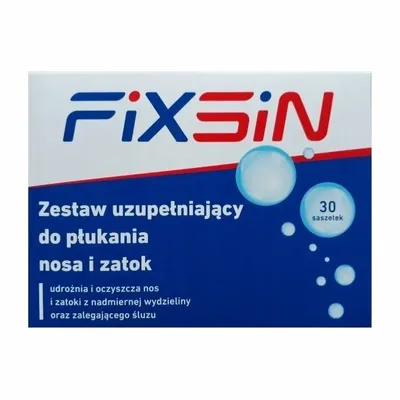 FIXSIN Zestaw Uzupełniający Do Płukania 30 sasz.