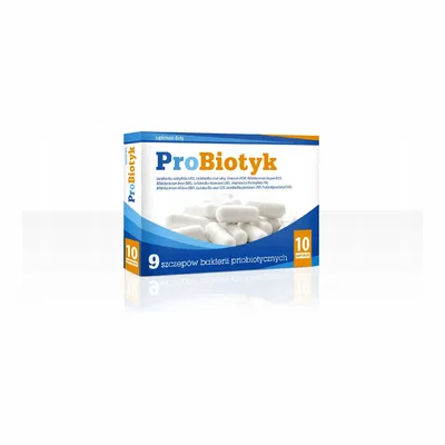 ProBiotyk 9 Szczepów Bakterii Zdrowe Jelita 10 Kapsułek
