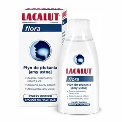 Lacalut Flora Plyn Do Plukania Jamy Ustnej 300ml