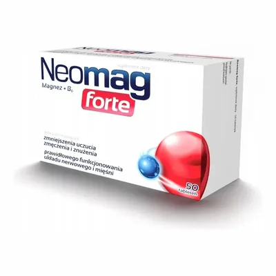 Neomag Forte Magnez + B6  50 Tabletek