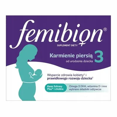 Femibion 3 Karmienie Piersią DHA 28 tabl + 28 kaps