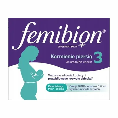 Femibion 3 Karmienie Piersią DHA 28 tabl + 28 kaps