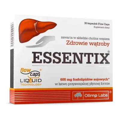 Olimp Essentix 600mg Fosfolipidów Cholina 30 Kapsułek