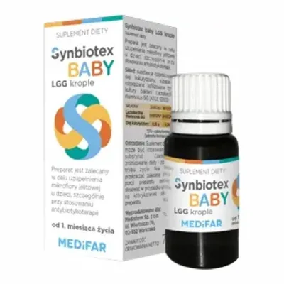 Medifar Synbiotex Baby Osłona Dla Niemowląt LGG 7ML