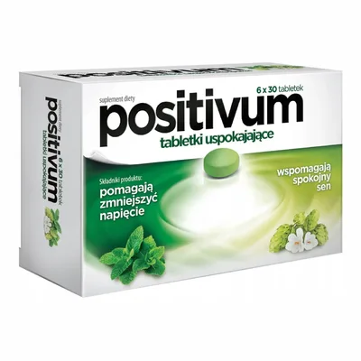 Positivum Tabletki Uspokajające 180 Tabletek