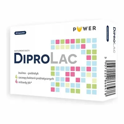DiproLac Prebiotyk Probiotyk 20 Kapsułek