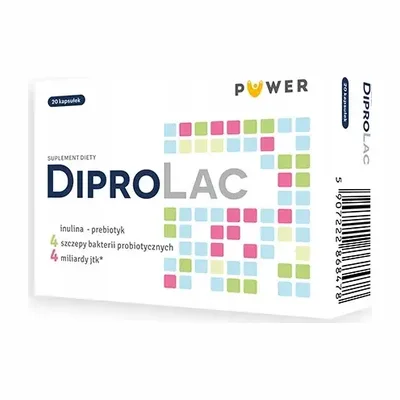 DiproLac Prebiotyk Probiotyk 20 Kapsułek