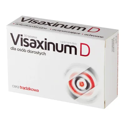 Visaxinum D Na Trądzik Dla Dorosłych 30 Tabletek