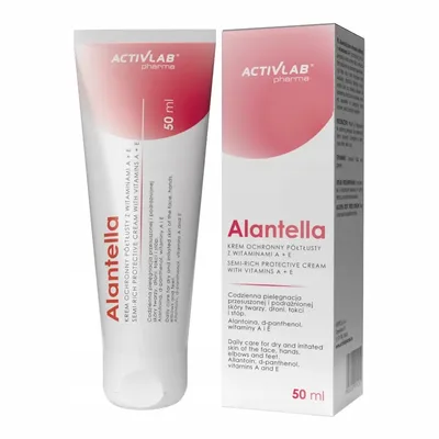 Alantella Krem Półtłusty Z Witaminami A+E 50 ml