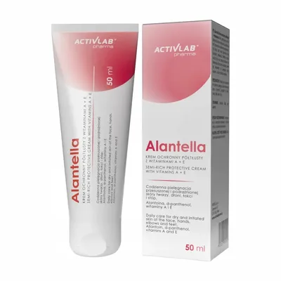 Alantella Krem Półtłusty Z Witaminami A+E 50 ml