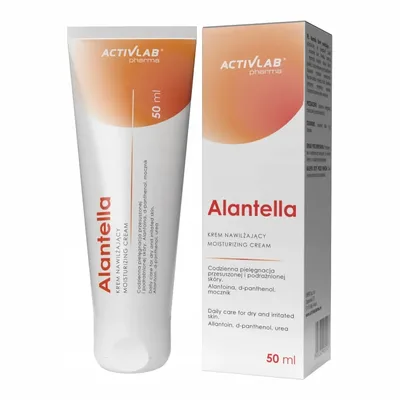 Alantella Krem Nawilżający Z Alantoiną Mocznikiem I Panthenolem 50 ml