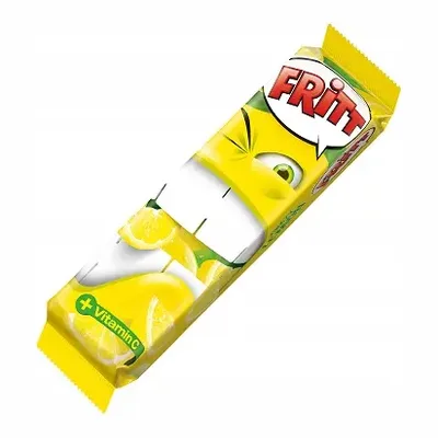 Fritt Guma O Smaku Cytrynowym Z Witaminą C 3 Listki