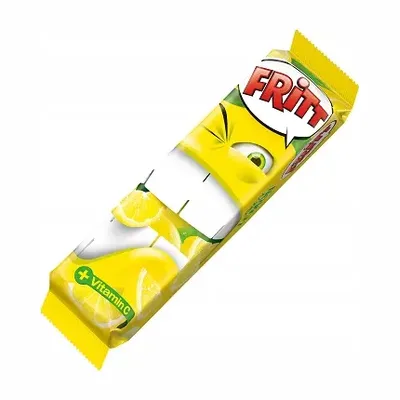 Fritt Guma O Smaku Cytrynowym Z Witaminą C 3 Listki