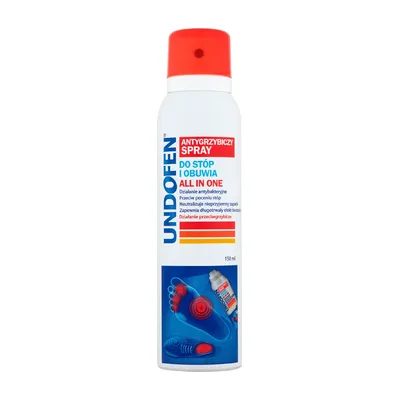 Undofen Spray All in One Antygrzybiczy Do Stóp I Obuwia 150ml