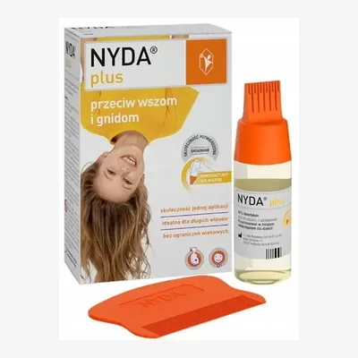 NYDA Plus Zestaw Przeciw Wszom I Gnidom 100ml