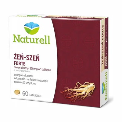 Naturell Żeń-Szeń Forte Energia Witalność 60 Tabletek