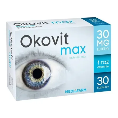 Okovit Max 30 mg Luteiny 30 Kapsułek
