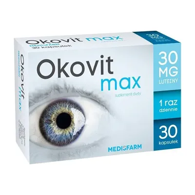 Okovit Max 30 mg Luteiny 30 Kapsułek