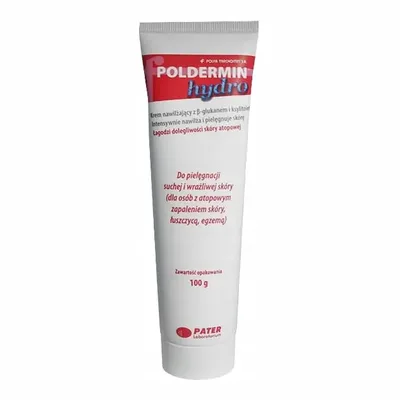 Polidermin Hydro Krem Do Skóry Suchej AZS Egzema Łuszczyca 100ml