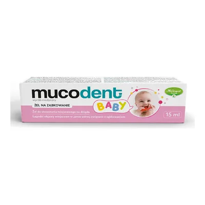 Mucodent Baby Żel Na Ząbkowanie 15ml