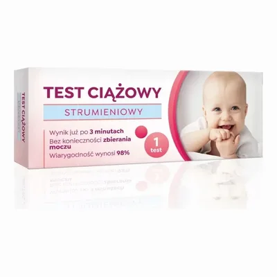 Test Ciążowy Strumieniowy 1 Sztuka