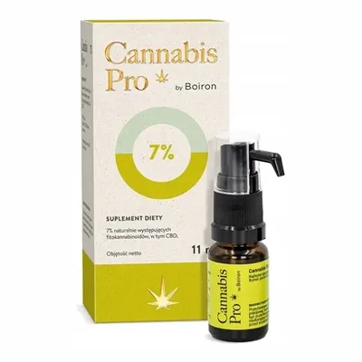 Cannabis Pro By Boiron 7% Olej Z Konopi 11ml