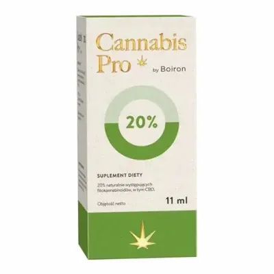 Cannabis Pro By Boiron 20% Olej Konopny 11 ml