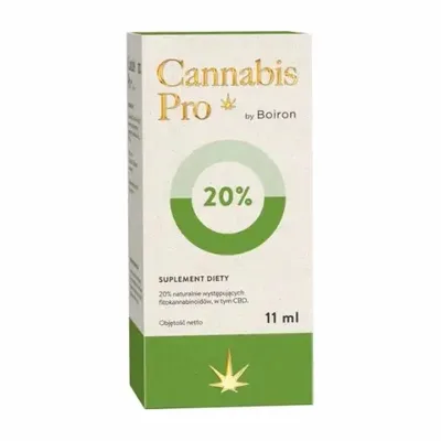 Cannabis Pro By Boiron 20% Olej Konopny 11 ml