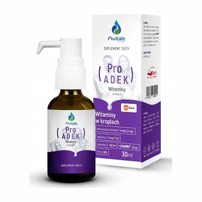 Aliness Krople Avitale ProADEK Witamina A D E K 30ml