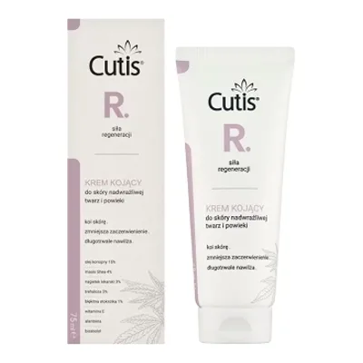 Cutis R-Regeneracja Krem Kojący Do Skóry Nadwrażliwej - Twarz I Powieki 75ml
