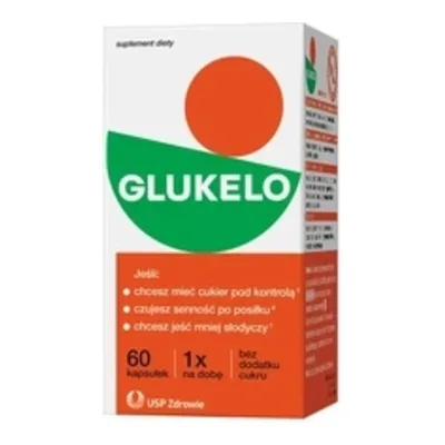 Glukelo Na Zmęczenie Prawidłowy Poziom Glukozy 60 Kapsułek