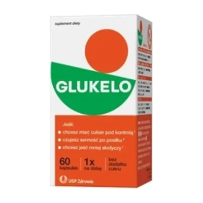 Glukelo Na Zmęczenie Prawidłowy Poziom Glukozy 60 Kapsułek