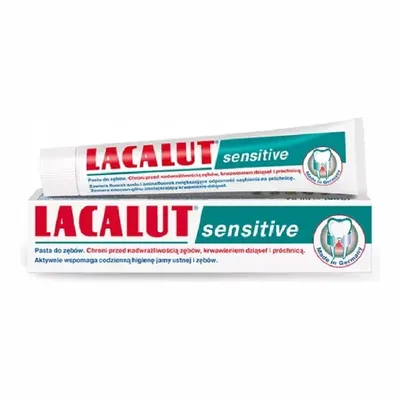 Lacalut Sensitive Pasta Do Zębów Wrażliwych 75ml